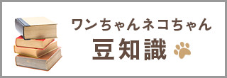 ワンちゃんネコちゃん豆知識